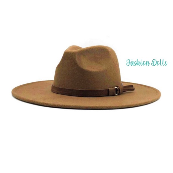 Dandy Life Pinched Wide Brim Hat New-Dark Grey - Picture 5 of 11